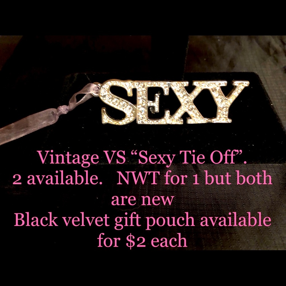 Circa 1990’s Victoria’s Secret “Tie Off”